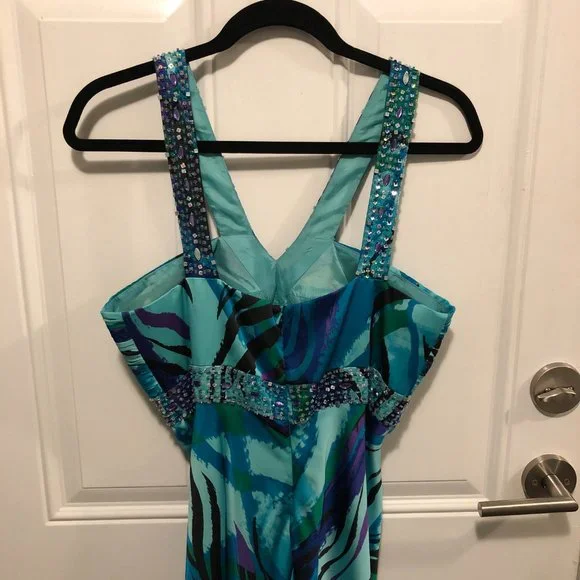 Laura Lightweight Multicoloured Formal Dress - Picture 4 of 6